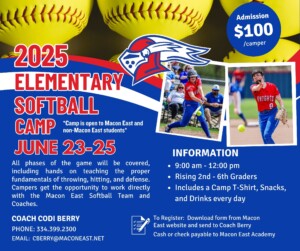 2025 SOFTBALL Camp social media v2